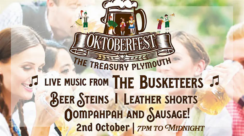 Treasury Oktoberfest plymouth Easter in The Treasury