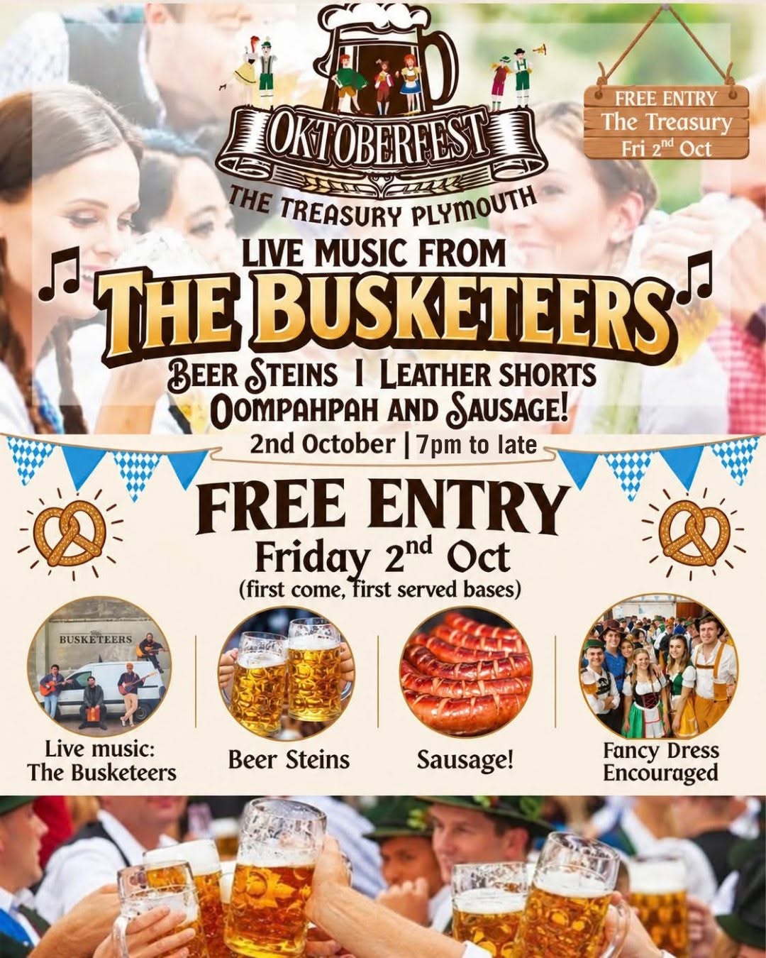 oktoberfest plymouth Easter in The Treasury